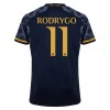 Real Madrid Rodrygo 11 Voetbalshirt Uit 2023-24